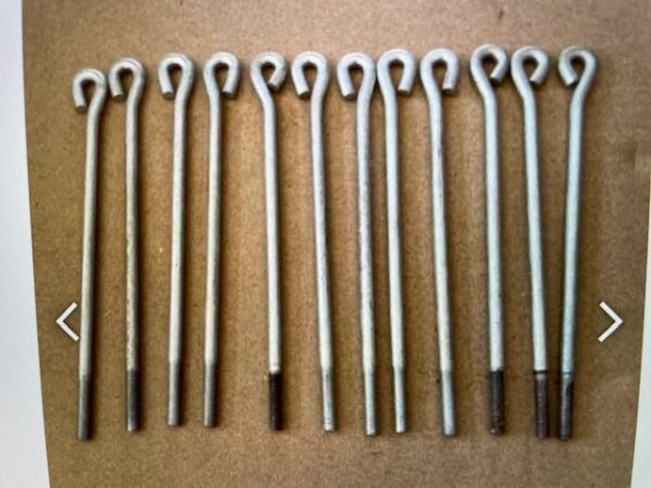 Lycoming GO-480-02 Inter Cylinder Baffle Bolts. New Old Stock - part number 69588