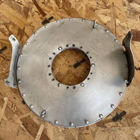 Beechcraft Baron 55 & 58 2-Blade De-Iced Spinner Aft Bulkhead. Used. Core.