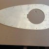Landing Light Reinforcement Plate. New Old Stock - part number 700879 (view 1)