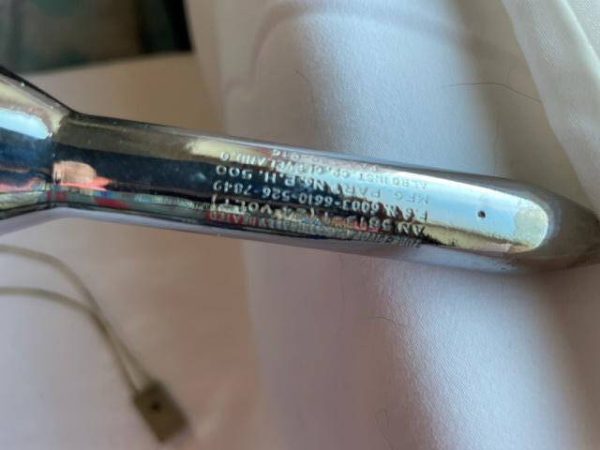 Pitot Tube With Heating Element Connector. Cessna 300 & 400 Series. As Removed - part number 0813177-2 (view 4)