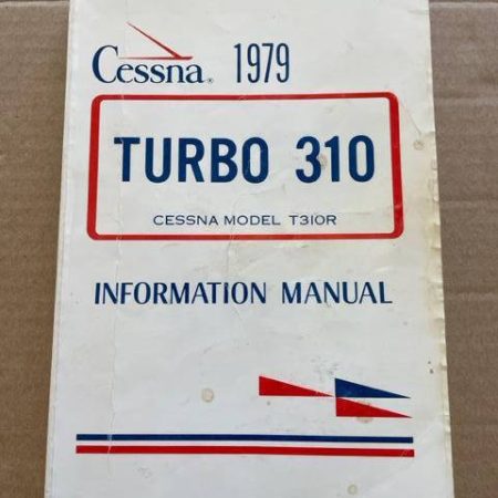 Cessna Turbo 310R Information Manual.  Used.
