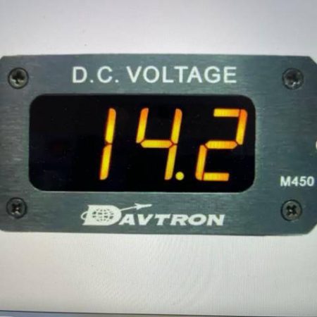 Davtron D.C. Digital Voltage Gauge.  Used.