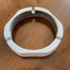 Cessna 206, 210 Nose Gear Shock Strut Assembly Collar Nut. Used - part number 1243617-1 (view 1)