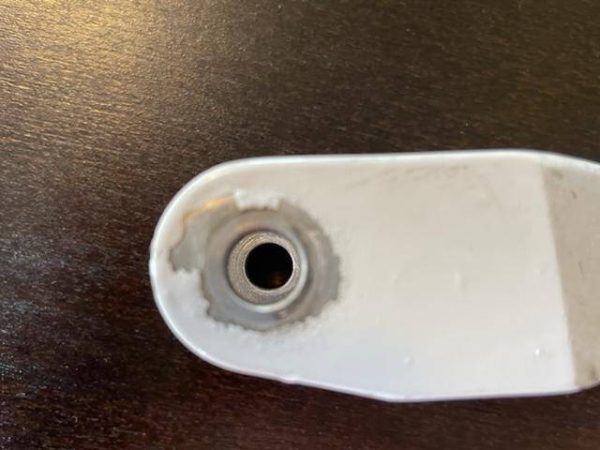 Cessna 310, 320 Main Landing Gear Drag Brace-Knee Joint Down Lock. As Removed - part number 0841102-497 (view 5)