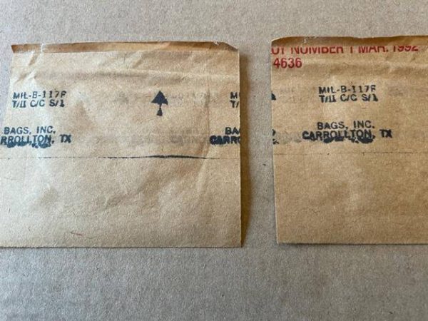 Tetrafluor Teflon Retainer Ring. PN MS28774-135. New Old Stock - part number MS28774-135 (view 2)