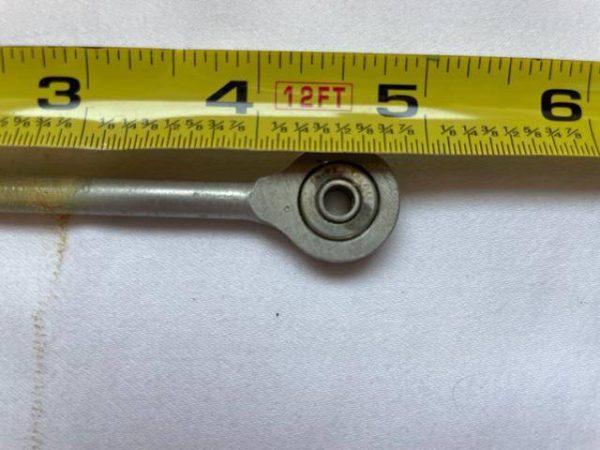 Cessna 441 And Reims 406 Aileron Trim Tab Actuator Rod End Screw & Barrel With Internal Threads. New Old Stock - part number 0831282-14 (screw) (view 4)