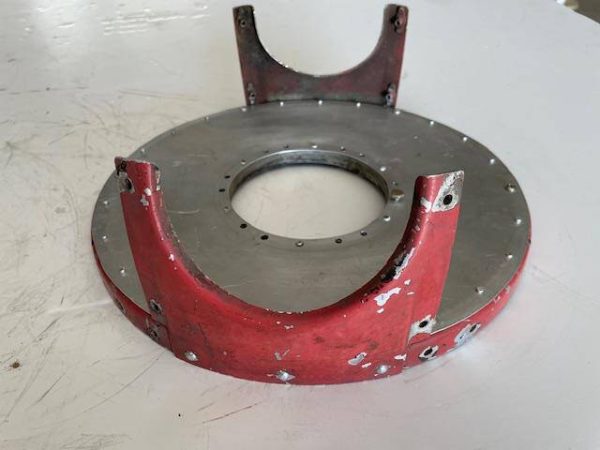 Cessna 180, 182, 185, 206 & 210 McCauley 2-Blade Spinner Aft Bulkhead. Used - part number 0752004-6 (180 & 182) (view 3)