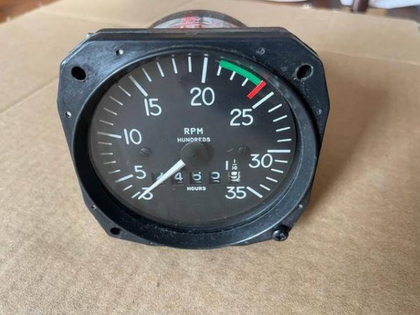 Cessna 182R, Q, P, Engine Tachometer. Removed For Upgrade. Used - part number D1-112-5023 (Mitchell number) (view 1)