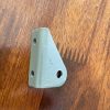 Cessna 182 LEFT OUTBOARD Safety Belt Attachment Bracket & Doubler Plate. Used - part number 0510205-2 (bracket or) (view 3)
