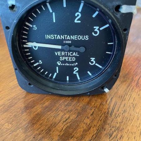 Beechcraft Aerosonic Instantaneous  Vertical Speed Indicator.  Used.