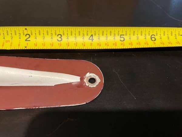 Cessna 210 And T210 Dorsal Fin Fairing. Used - part number 1231050-1 (view 4)