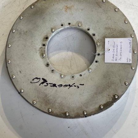 Cessna 210 2-Blade Spinner Aft Bulkhead. Used - part number 0752004-5