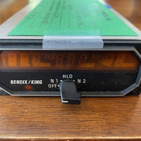 King KDI 572 DME Indicator Display.  Form 8130, Used.