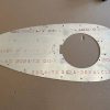 Landing Light Reinforcement Plate. New Old Stock - part number 700879