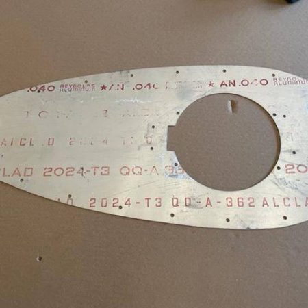 Landing Light Reinforcement Plate. New Old Stock - part number 700879