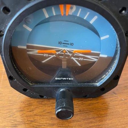Sigma-Tek 5000B-36 Attitude Gyro.  Used.