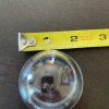 Whelen Clear Glass Nav Lens Cover. 2". New Old Stock - part number W1284C (or A 1280-1) (view 2)