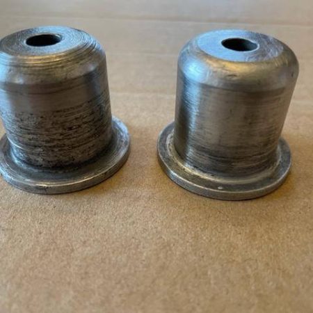 Cessna 172, 177, 182, 210 Nose Gear Wheel Axel Tube Ferrules.  Used.