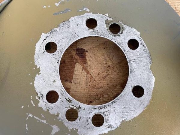 Cessna Early 172 & 175 Spinner Aft Bulkhead. Used - part number 0550221-9 or 0550212-2 (view 3)