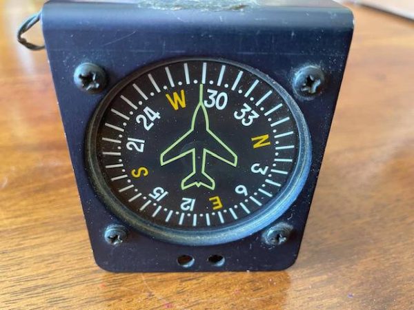 Precision Aviation Vertical Card Magnetic Compass. Used - part number HI-400 (view 1)