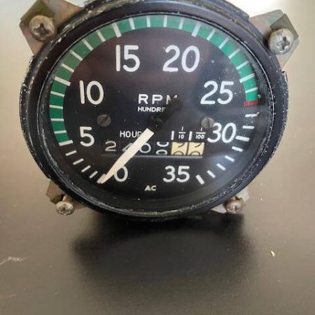 Piper PA24 & PA28 Tachometer.  Used.  2,408 Showing.
