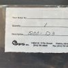 Beechcraft King Air Decal "Clothing Only". New Old Stock - part number 200D3 (view 2)