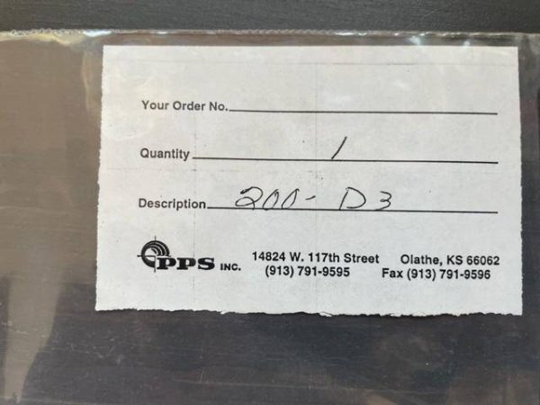 Beechcraft King Air Decal "Clothing Only". New Old Stock - part number 200D3 (view 2)