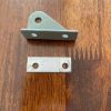 Cessna 182 LEFT OUTBOARD Safety Belt Attachment Bracket & Doubler Plate. Used - part number 0510205-2 (bracket or) (view 5)