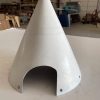 Cessna 152 Spinner With Forward And Aft Bulkhead. Used - part number 0450073-1 (spinner)