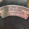 Garwin-Cessna Vintage Directional Gyro & Gyro Horizon. Used - part number 23-600-BT-01 (directional gyro) (view 11)