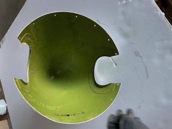 Cessna 206 & 210 2-Blade Spinner. Used - part number 1250415-2 or 1250909-3 (view 4)