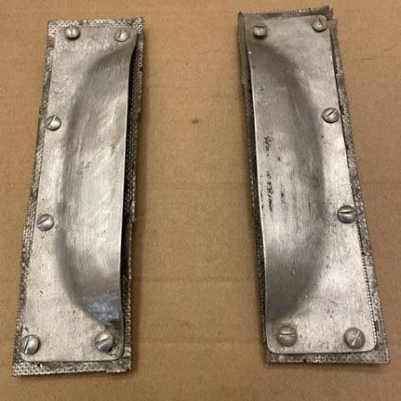 Vintage Aircraft Air Intake Scoops. Used - part number Unknown