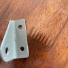 Cessna 182 LEFT OUTBOARD Safety Belt Attachment Bracket & Doubler Plate. Used - part number 0510205-2 (bracket or) (view 2)