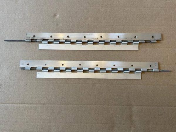 Hinge Halves. Used - part number MS20257-3 (8 3/4" with 9 Barrels)