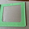 Beechcraft Window Frame From Early Aircraft. New Old Stock - part number Unknown. (SS 8100-9 imprinted on frame.) (view 2)