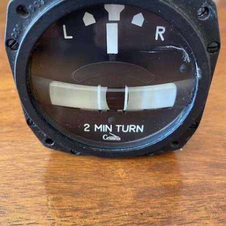 RC Allen-Cessna Turn And Slip Indicator.  12 Volt.  Used.