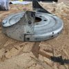 Early 1960s 172 Spinner Aft Bulkhead. Used - part number Unknown (view 1)