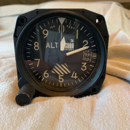 Aero Mechanism 8140B-20 Altimeter & Encoding.  Used.