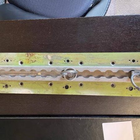 Cargo Floor Rail Segment.  Beech 18, DC-3, KingAir.  Used.