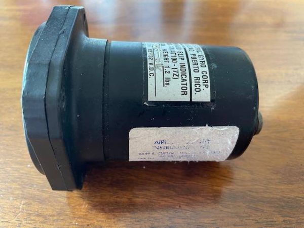 Electric Gyro Corp Turn & Slip Indicator. 12-32 VDC. Used - part number 1394T100-7Z (view 2)