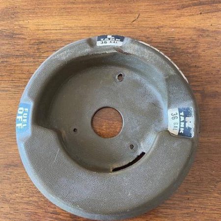 Piper PA28RT-201T Turbo Arrow Fuel Selector Cover.  72 Gallon.  Used.