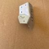 Cessna 182 LEFT Carburetor Air Box Reinforcement Doubler Bracket. New Old Stock - part number 10182-047-2 (view 2)