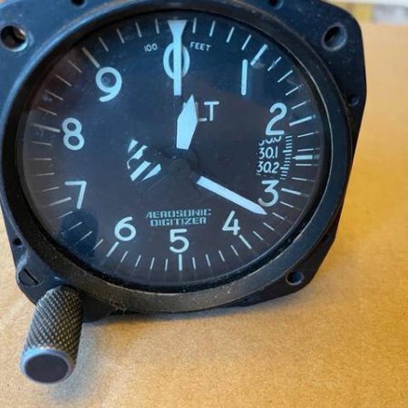 Aerosonic Pressure Altitude Reporting Altimeter "Digitizer".  Used.
