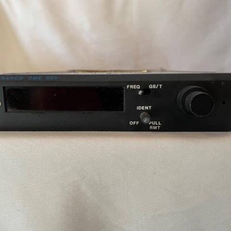 Narco 890 DME Unit With Mounting Tray. 14 or 28 Volt. Used - part number 890