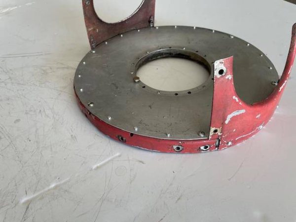 Cessna 180, 182, 185, 206 & 210 McCauley 2-Blade Spinner Aft Bulkhead. Used - part number 0752004-6 (180 & 182) (view 2)