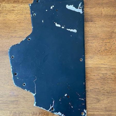 Cessna 310 RIGHT Pedestal Lower Side Plate.  Used.