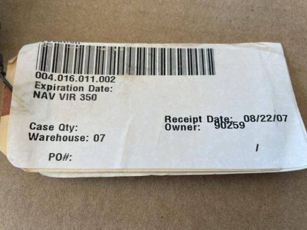 Collins VIR-350 Navigation Receiver. Serviceable Tag. Used - part number 622-2081-001 (view 5)