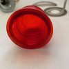 Cessna 210K 12 Volt Red Glass Strobe Beacon Light Assembly. Used - part number C621001-0103 (view 4)