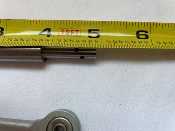 Cessna 441 And Reims 406 Aileron Trim Tab Actuator Rod End Screw & Barrel With Internal Threads. New Old Stock - part number 0831282-14 (screw) (view 5)