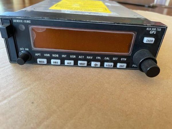 King KLN 89B Moving Map IFR GPS. Serviceable Tag. Used - part number KLN (89B)